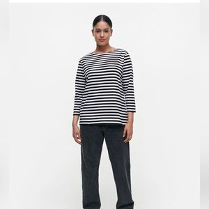 Marimekko Ilma boatneck long sleeve shirt XL